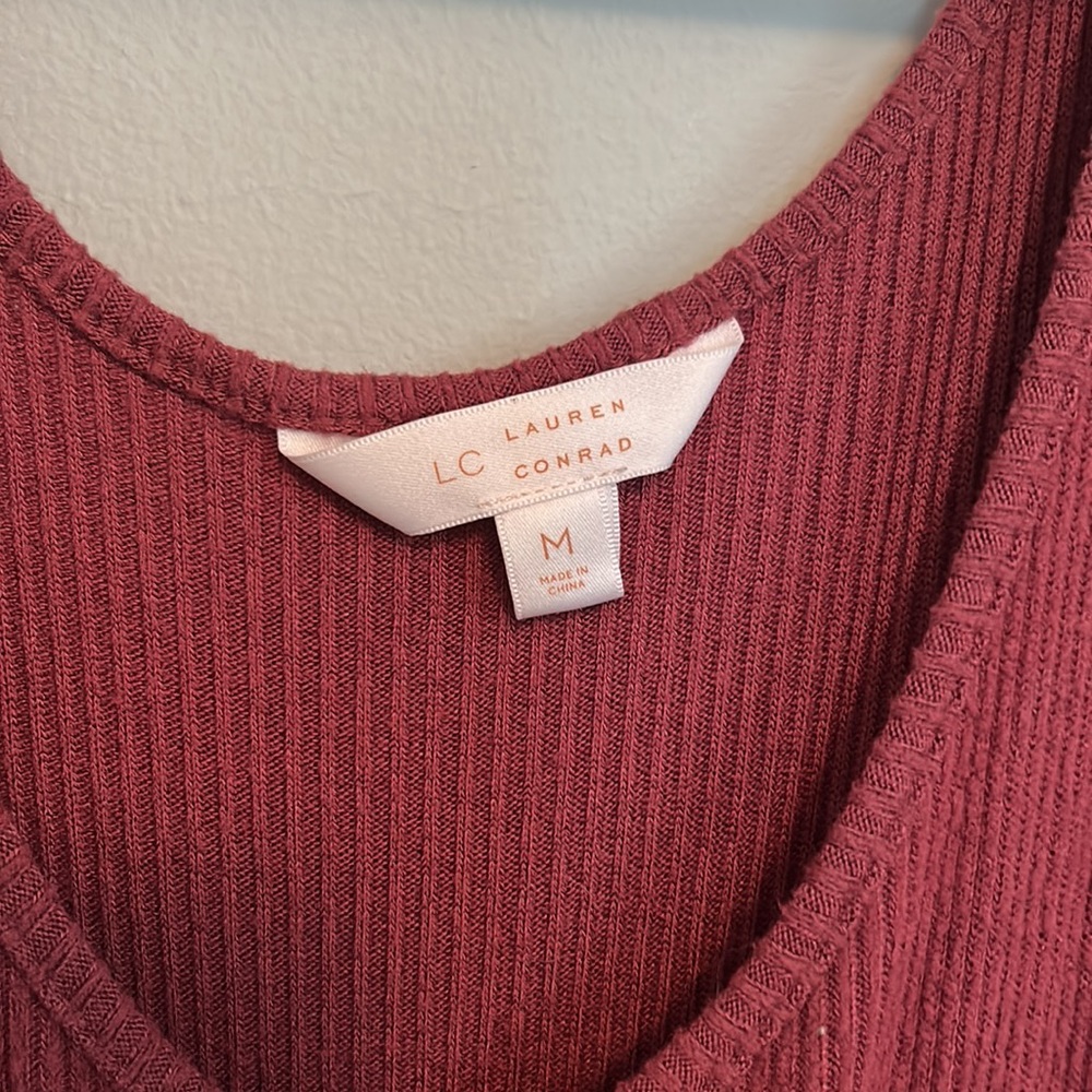 Lauren Conrad LC sweater jumpsuit - Picture 3 of 5